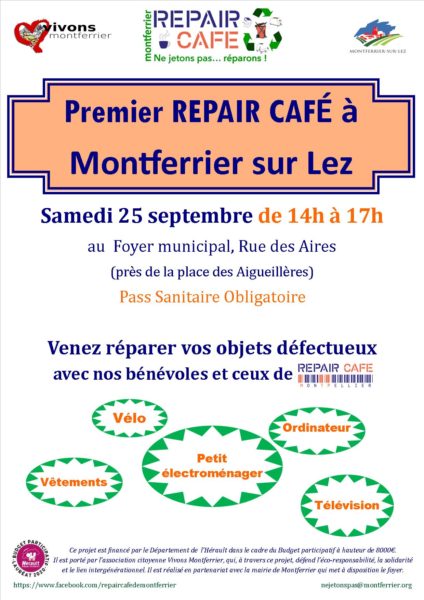 Atelier Repair Café de septembre